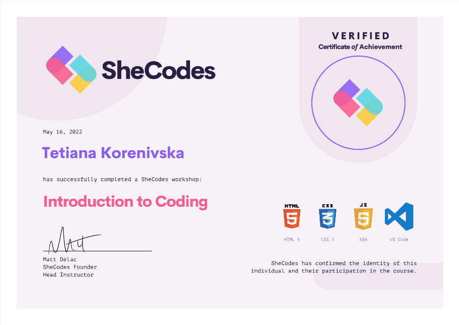 certificateone